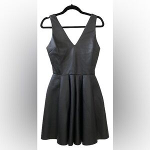 Pleather Dress NEEDS ZIPPER REPAIR NWT from Bloomingdale’s